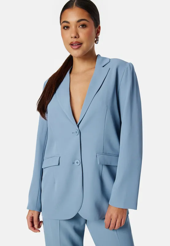 Oversized L/S blazer (#1230)