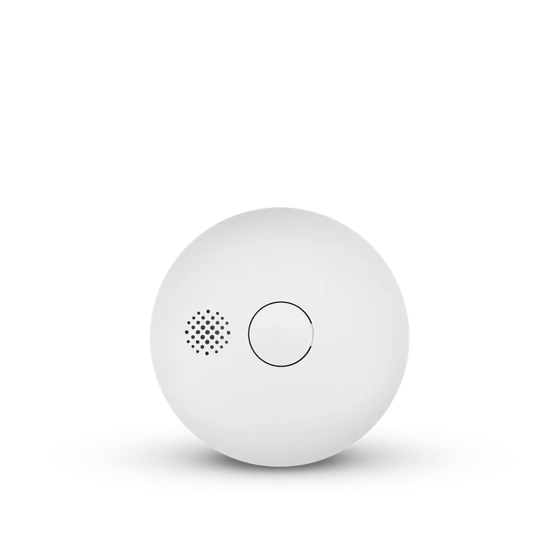 Housegard Luma Smart Trådlös Seriekopplad Brandvarnare med 10 Års Batteritid, 2-Pack, Vit