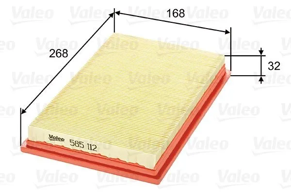 Luftfilter VALEO 585112