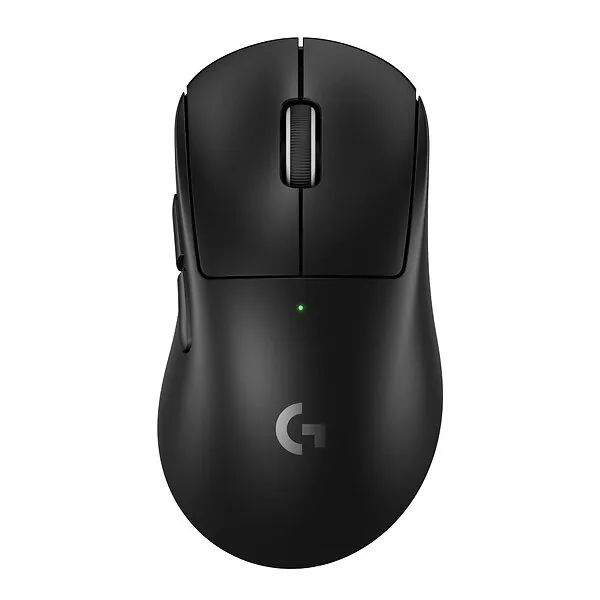 Logitech G PRO X SUPERLIGHT 2 DEX – Mus – ergonomisk – gaming – högerhänt – optisk – 5 knappar – trådlös, kabelansluten – 2.4 GHz, USB – svart