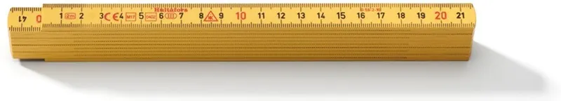 Hultafors Fiberglass folding rule g59 2m 12 links