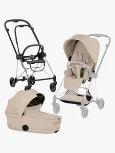 Cybex Mios Style Duovagn, Chrome Brown/Coconut Brown