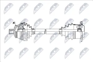 NTY NPW-AU-091 Drivaxel