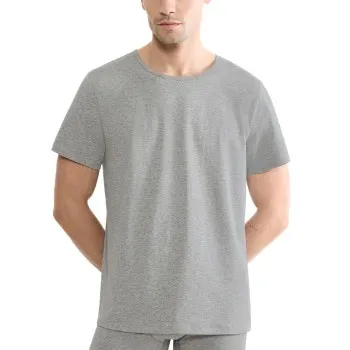 Sloggi Men Ever Ease O-Neck Ljusgrå bomull Small Herr
