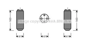 AC-torkfilter PRASCO VOD104