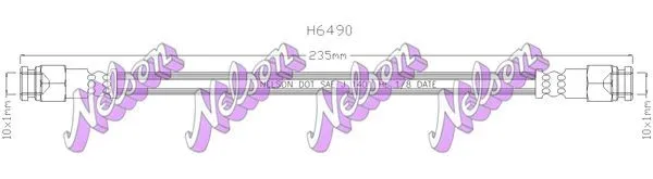 KAWE H6490 Bromsslang