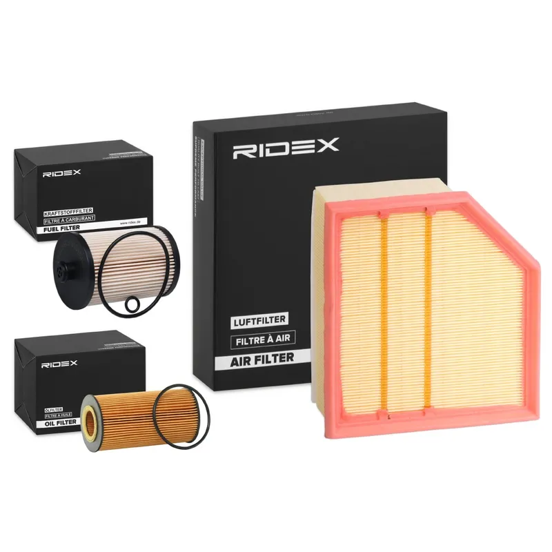 Filtersats RIDEX 4055F7786