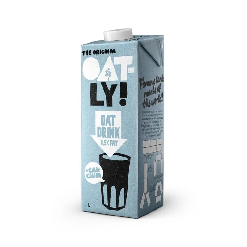Havredryck Oatly Naturell 1 liter