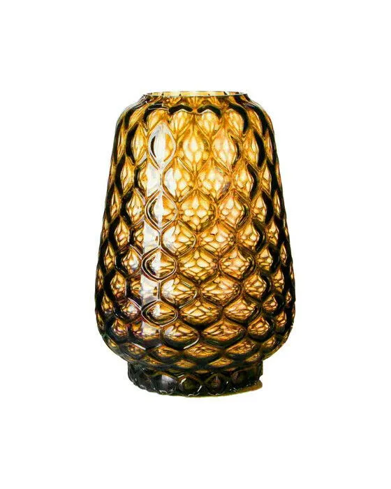 Mercer glasvas amber (#3354)
