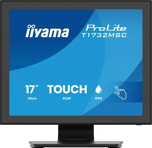 Iiyama Prolite T1732msc-b2s 17″ 5:4 Tn Sxga Pcap Touch 17″ 1280 × 1024pixels Tn 5:4 75hz