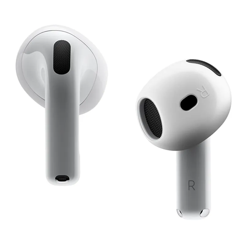 För AirPods 4 hörsnäckor Anti – slip silikonhölje Hörselkåpor Öronsnäckor – Transparent