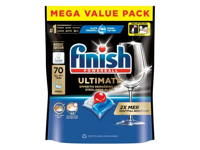 Finish Ultimate All in One 70 tabletter