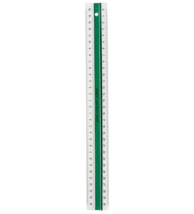 Linex Linjal - 30 cm - Grön
