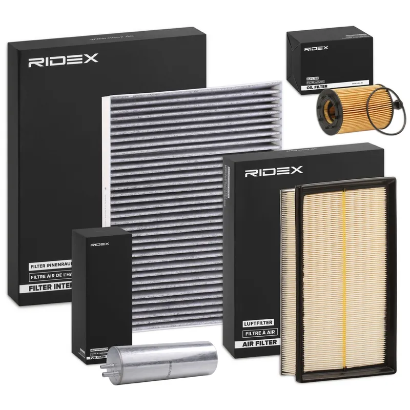 Filtersats RIDEX 4055F25079