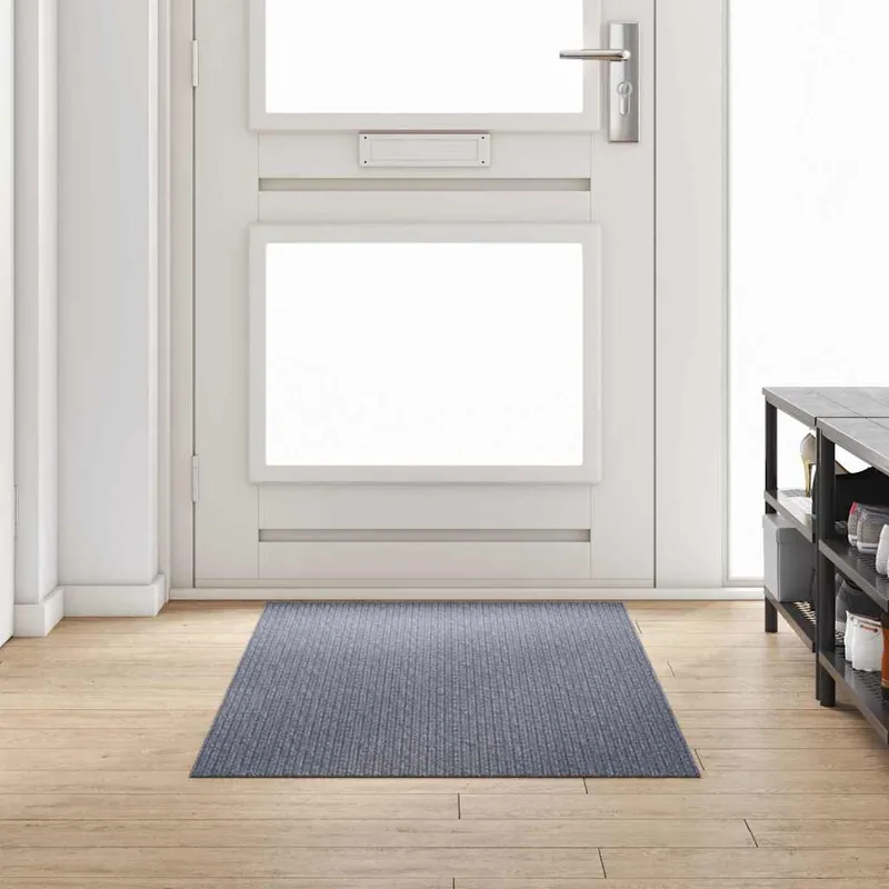 vidaXL Matta-runner Ljusgrå 100 x 300 cm tyg