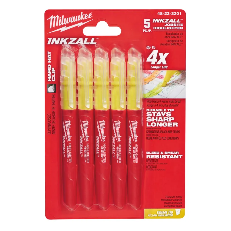 Milwaukee 48223201 Överstrykningspenna gul