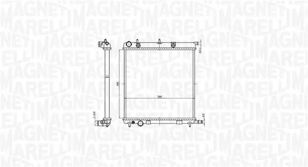 Kylare Magneti Marelli 350213819000