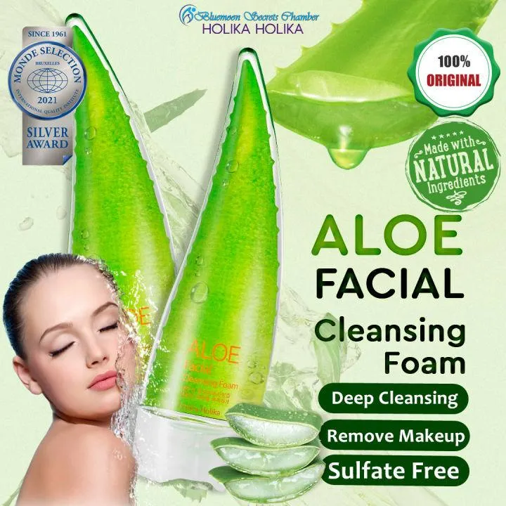 Holika Holika Aloe Facial Cleansing Foam 150 ml