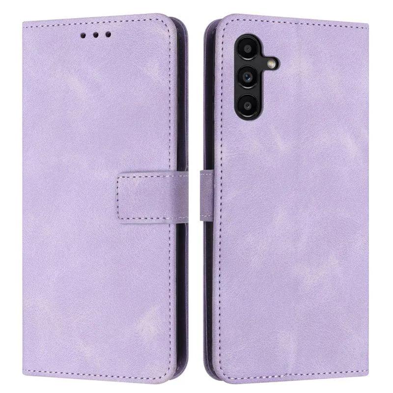 Plånboksfodral för Samsung Galaxy S26 Konstläder – Lila (#4394)