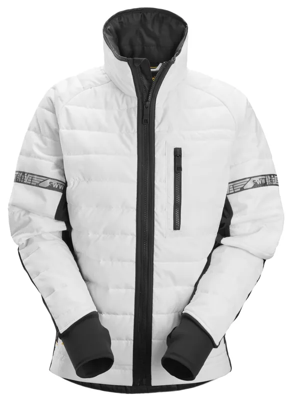 Snickers Workwear 8107 AllroundWork Jacka stretch, vit 2XL