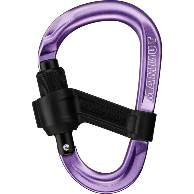 Mammut Smart HMS 2.0 Screwgate Carabiner Alpine Calamint - OneSize
