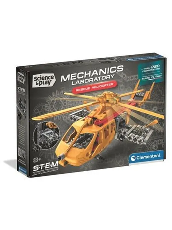 Clementoni Mechanics - Räddningshelikopter (UK+USA)