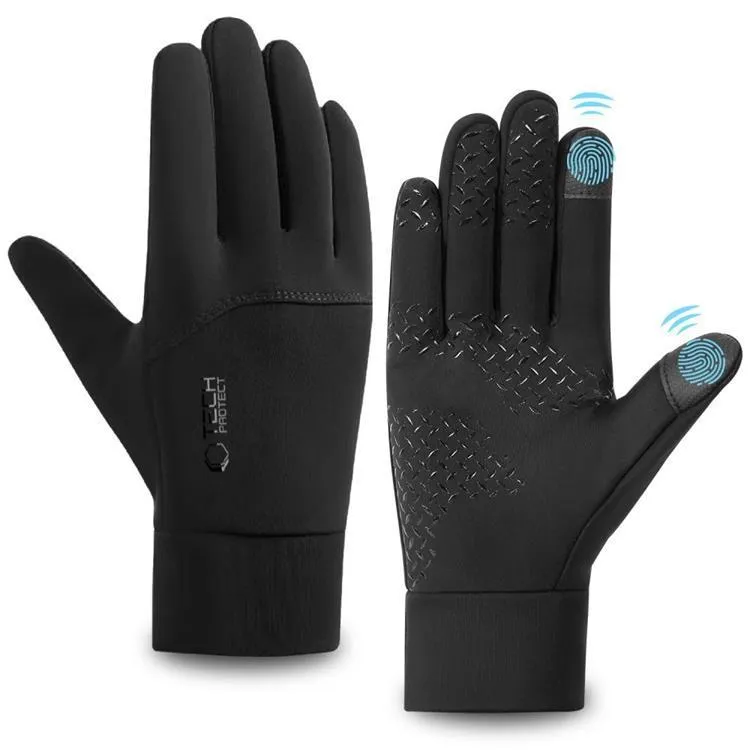 Tech-Protect WG01 Winter Touchvantar/Handskar L - Svart