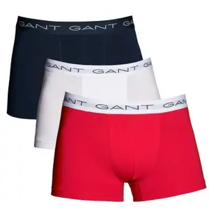 Gant Kalsonger 3P Essential Basic CS Trunks Flerfärgad bomull Medium Herr