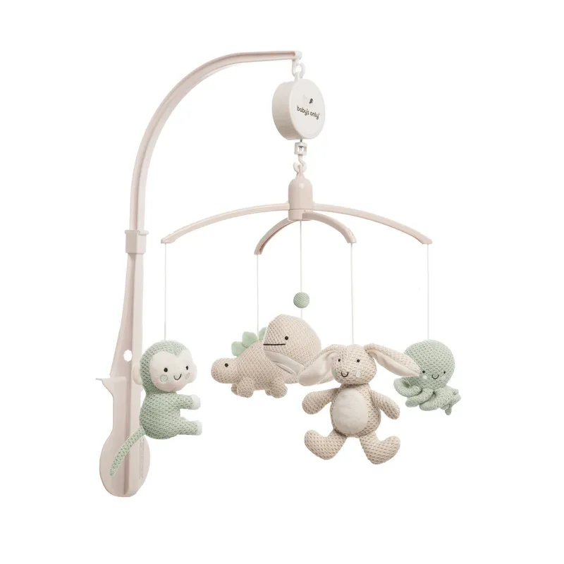 Baby’s Only Musikmobil Animals, Laurel Green/Warm Linen