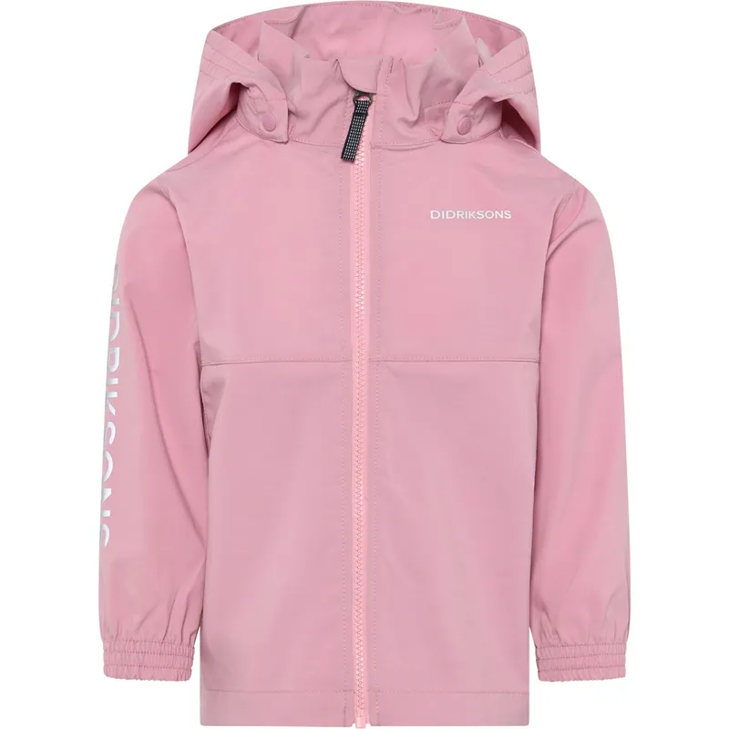 Didriksons Kids' Hallon Jacket Light Heather Pink