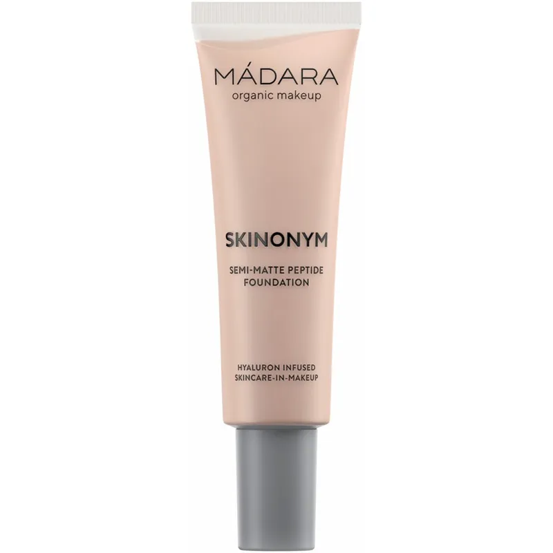 MÁDARA Skinonym Semi-Matte Peptide Foundation #30 Rose Ivory – 30 ml