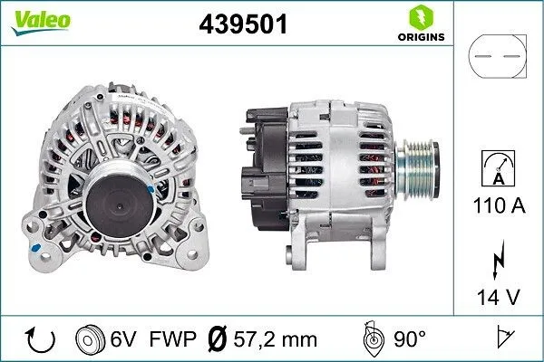 Generator VALEO 439501