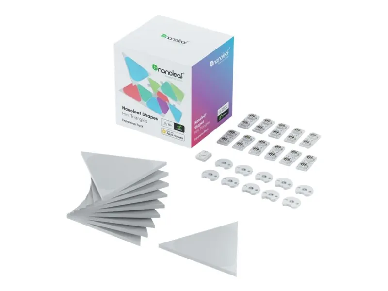 Nanoleaf Shapes - Triangles Mini Expansion Pack - 10 Panels