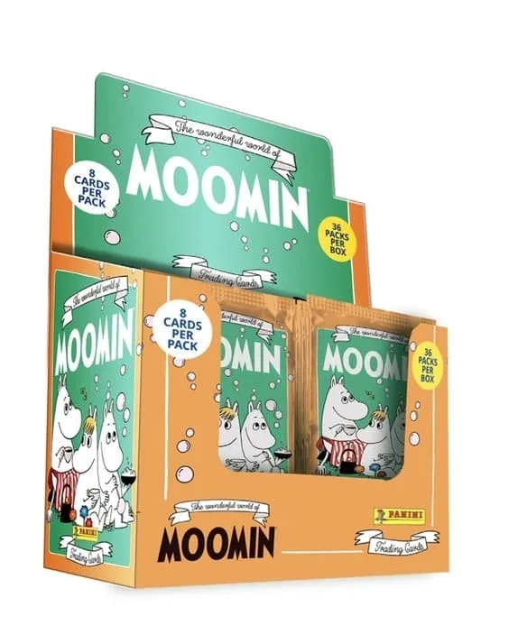 Moomin Samlarbilder Booster Hel Box 36 paket