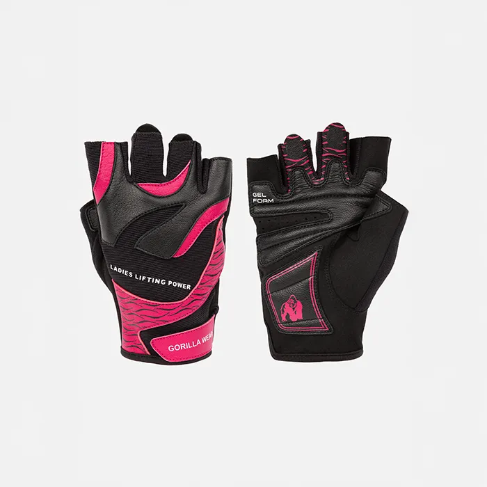 Womens Fitness Handskar 2.0 Svart Rosa - L