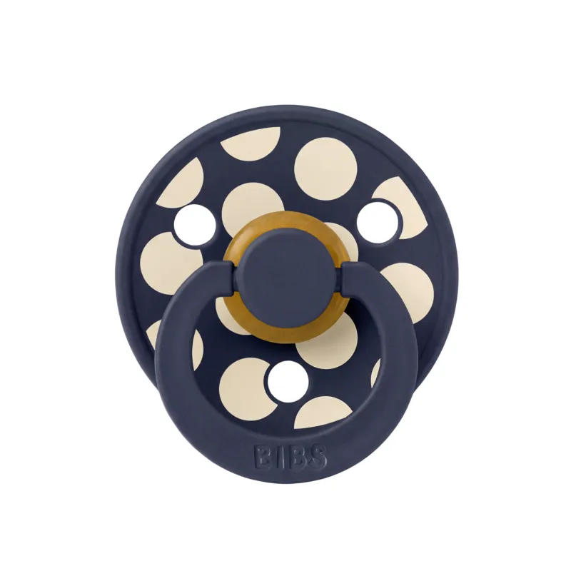 BIBS Studio Colour Napp Polka Mega Latex Stl 2, Deep Space/Ivory
