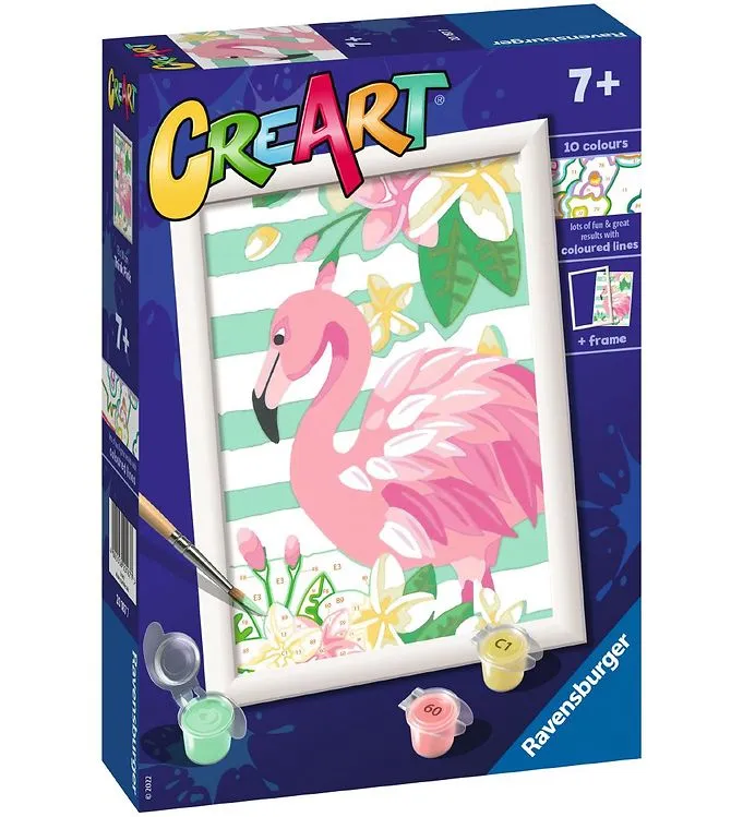 Ravensburger CreArt Målarset - Think Pink