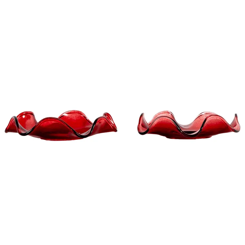 Sagaform Viva ljusmanschett 2-pack Vinröd