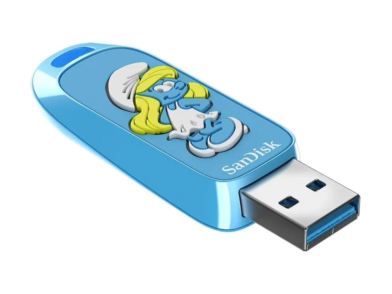 Smurfette USB 3.2 Gen1 256GB 130MBs