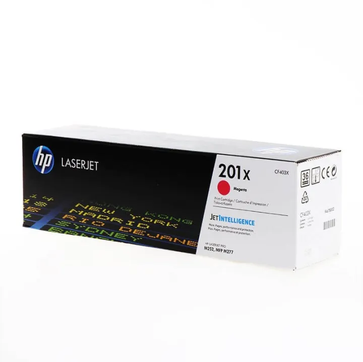 HP 201X magenta original LaserJet-tonerkassett med hög kapacitet
