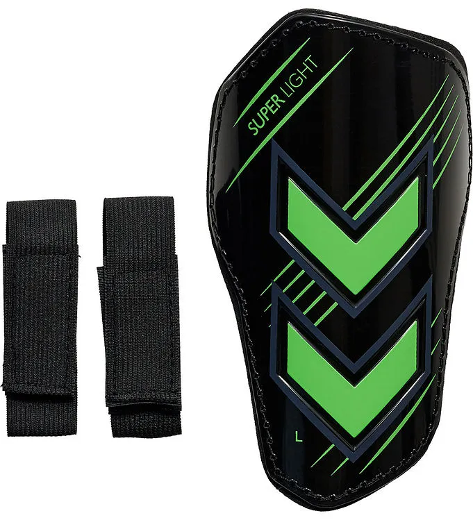 Hummel Benskydd – hmlSHIN Super Light – Black/Green Gecko