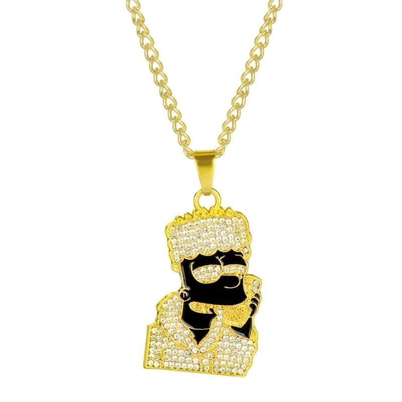Halsband – Bart Simpson