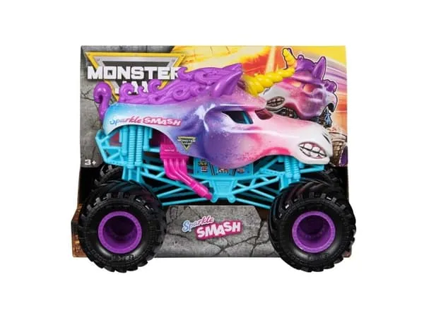 Sparkle Smash Bil 1:24 Die Cast Monster Jam