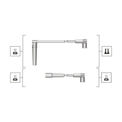 MAGNETI MARELLI 941319170044 Tändkabelsats