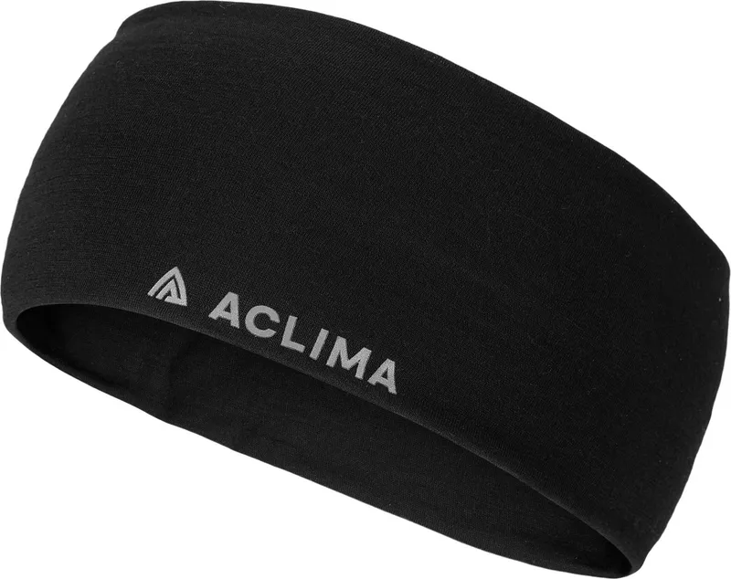 Aclima LightWool Headband Jet Black
