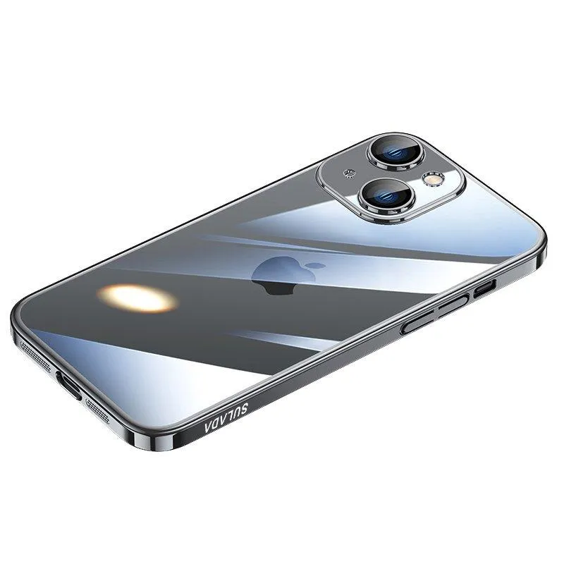 SULADA JINGJIA Mobilskal till iPhone 12 Hård PC Shockproof Svart