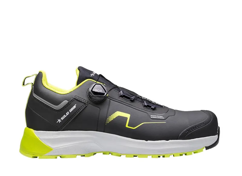 SKYDDSSKO SONAR LOW SVART/GRÖN STL 44 | Beijerbygg Byggmaterial