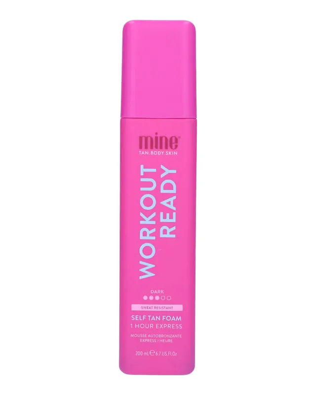MineTan Workout Ready Brun utan sol-mousse 200ml