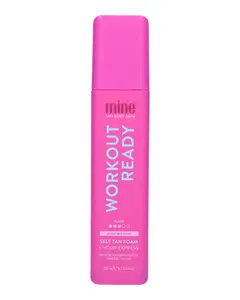 MineTan Workout Ready Brun utan sol-mousse 200ml
