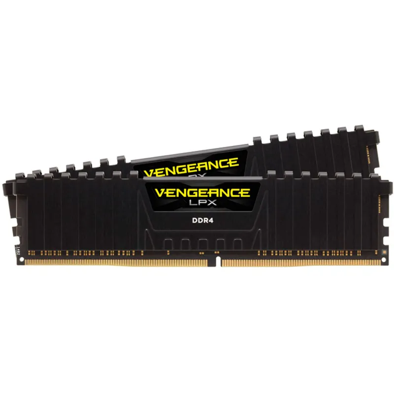 Corsair Vengeance LPX DDR4-3000 – 16GB – CL16 – Dual Channel (2 pcs) – Intel XMP – Svart
